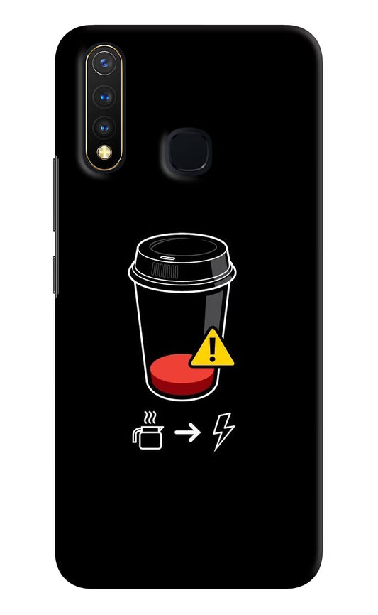 Coffee Vivo Y19/U20 Hard Case Back Cover by Casekaro