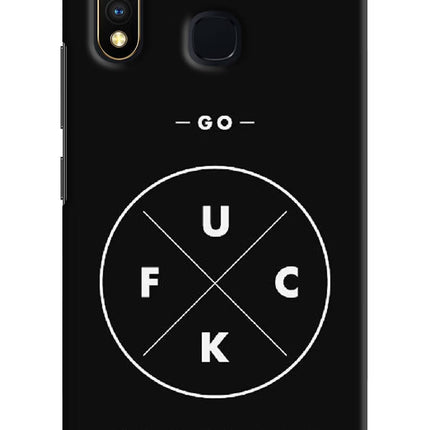 Go Fuck Yourself Vivo Y19/U20 Hard Case Back Cover by Casekaro