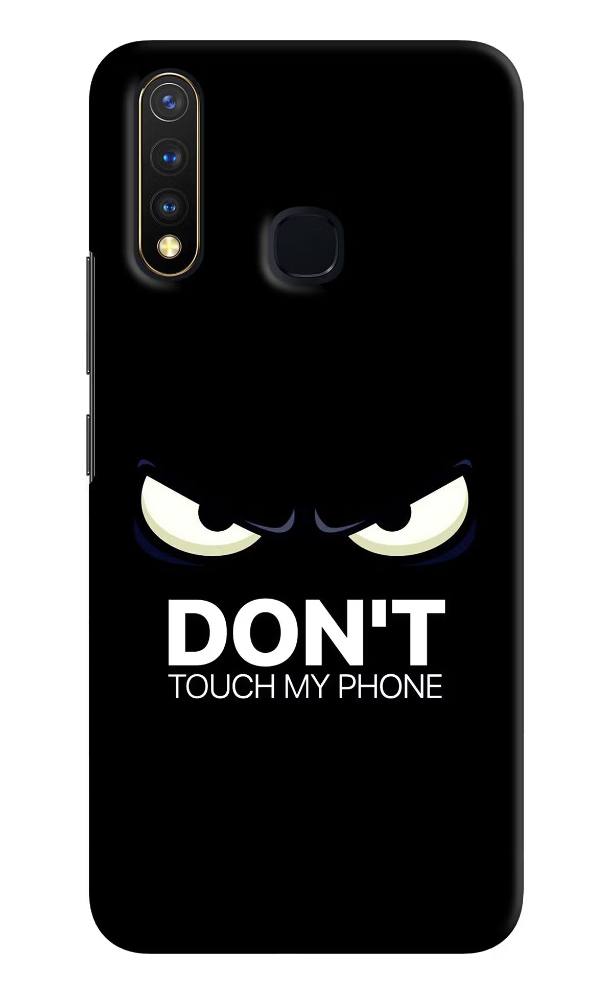 Don'T Touch My Phone Vivo Y19/U20 Hard Case Back Cover by Casekaro