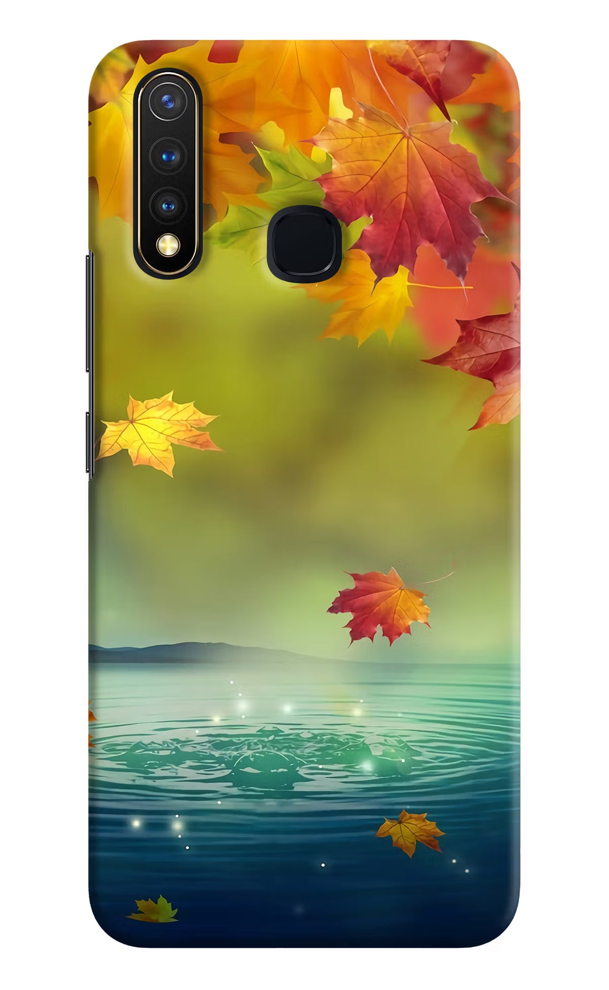 Flowers Vivo Y19/U20 Hard Case Back Cover by Casekaro