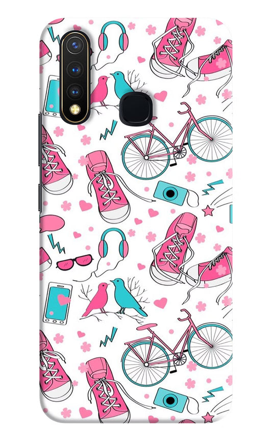 Artwork Vivo Y19/U20 Hard Case Back Cover by Casekaro