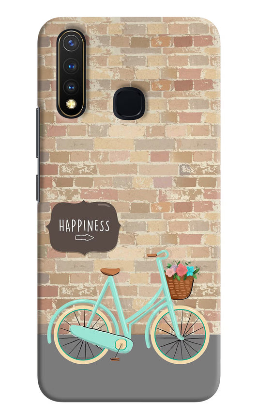 Happiness Artwork Vivo Y19/U20 Hard Case Back Cover by Casekaro