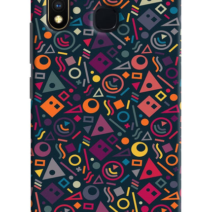Geometric Abstract Vivo Y19/U20 Hard Case Back Cover by Casekaro