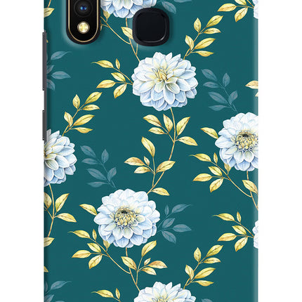 Flowers Vivo Y19/U20 Hard Case Back Cover by Casekaro