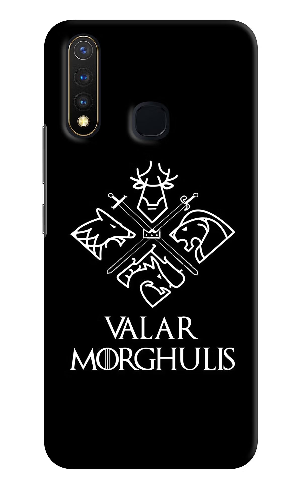 Valar Morghulis | Game Of Thrones Vivo Y19/U20 Hard Case Back Cover by Casekaro