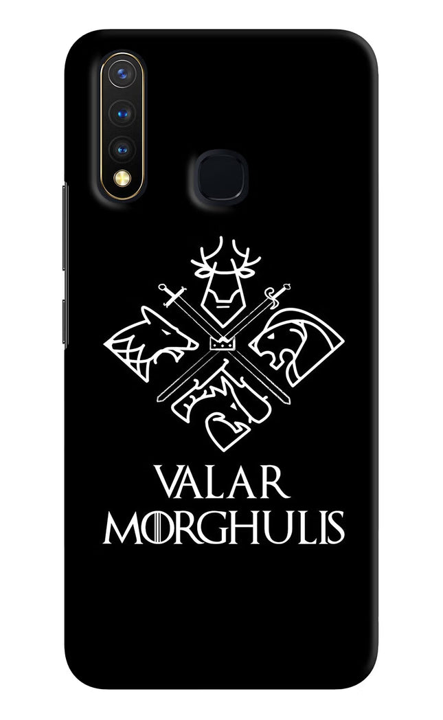 Valar Morghulis | Game Of Thrones Vivo Y19/U20 Hard Case Back Cover by Casekaro