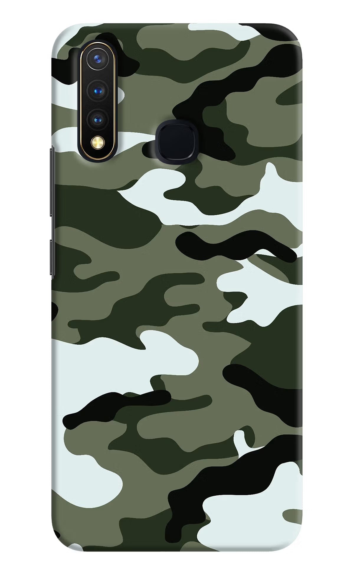 Camouflage Vivo Y19/U20 Hard Case Back Cover by Casekaro