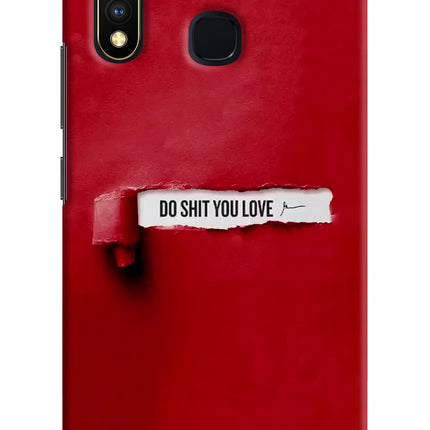 Do Shit You Love Vivo Y19/U20 Hard Case Back Cover by Casekaro