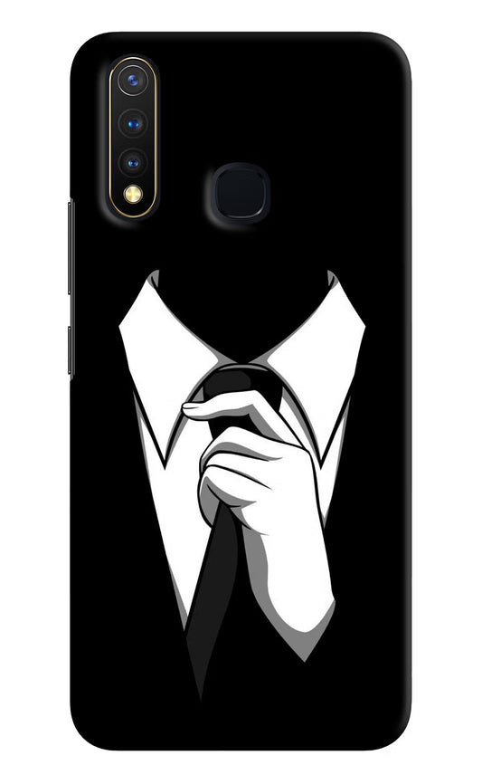 Black Tie Vivo Y19/U20 Hard Case Back Cover by Casekaro