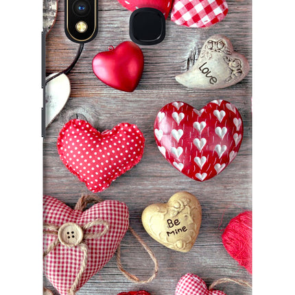 Love Wallpaper Vivo Y19/U20 Hard Case Back Cover by Casekaro