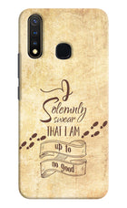 I Solemnly swear that i up to no good Vivo Y19/U20 Hard Case Back Cover by Casekaro