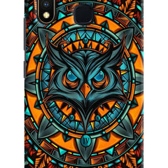 Angry Owl Art Vivo Y19/U20 Hard Case Back Cover by Casekaro