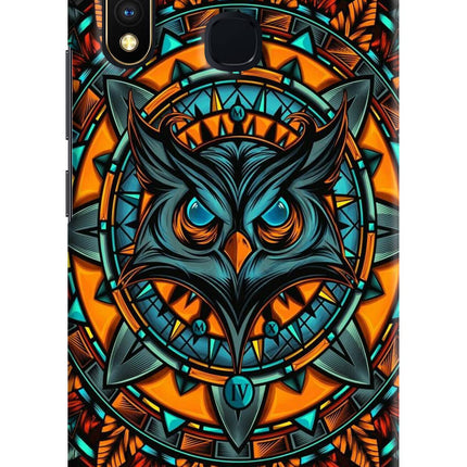 Angry Owl Art Vivo Y19/U20 Hard Case Back Cover by Casekaro