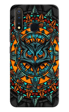 Angry Owl Art Vivo Y19/U20 Hard Case Back Cover by Casekaro