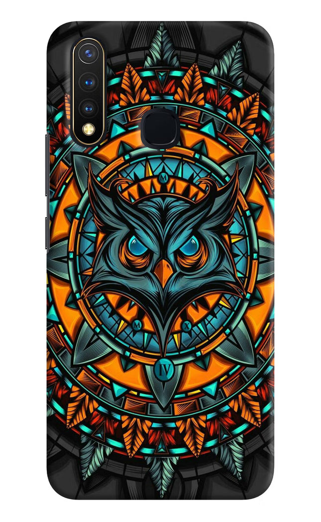 Angry Owl Art Vivo Y19/U20 Hard Case Back Cover by Casekaro
