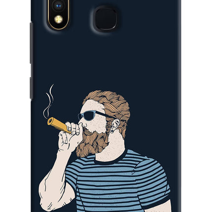 Smoking Vivo Y19/U20 Hard Case Back Cover by Casekaro