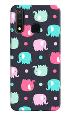 Elephants Vivo Y19/U20 Hard Case Back Cover by Casekaro