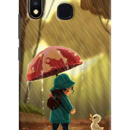 Rainy Day Vivo Y19/U20 Hard Case Back Cover by Casekaro