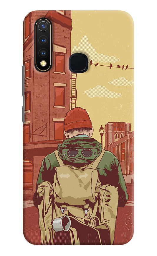 Adventurous Vivo Y19/U20 Hard Case Back Cover by Casekaro
