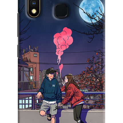 Chilling Couple Vivo Y19/U20 Hard Case Back Cover by Casekaro