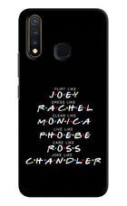FRIENDS Character Vivo Y19/U20 Hard Case Back Cover by Casekaro