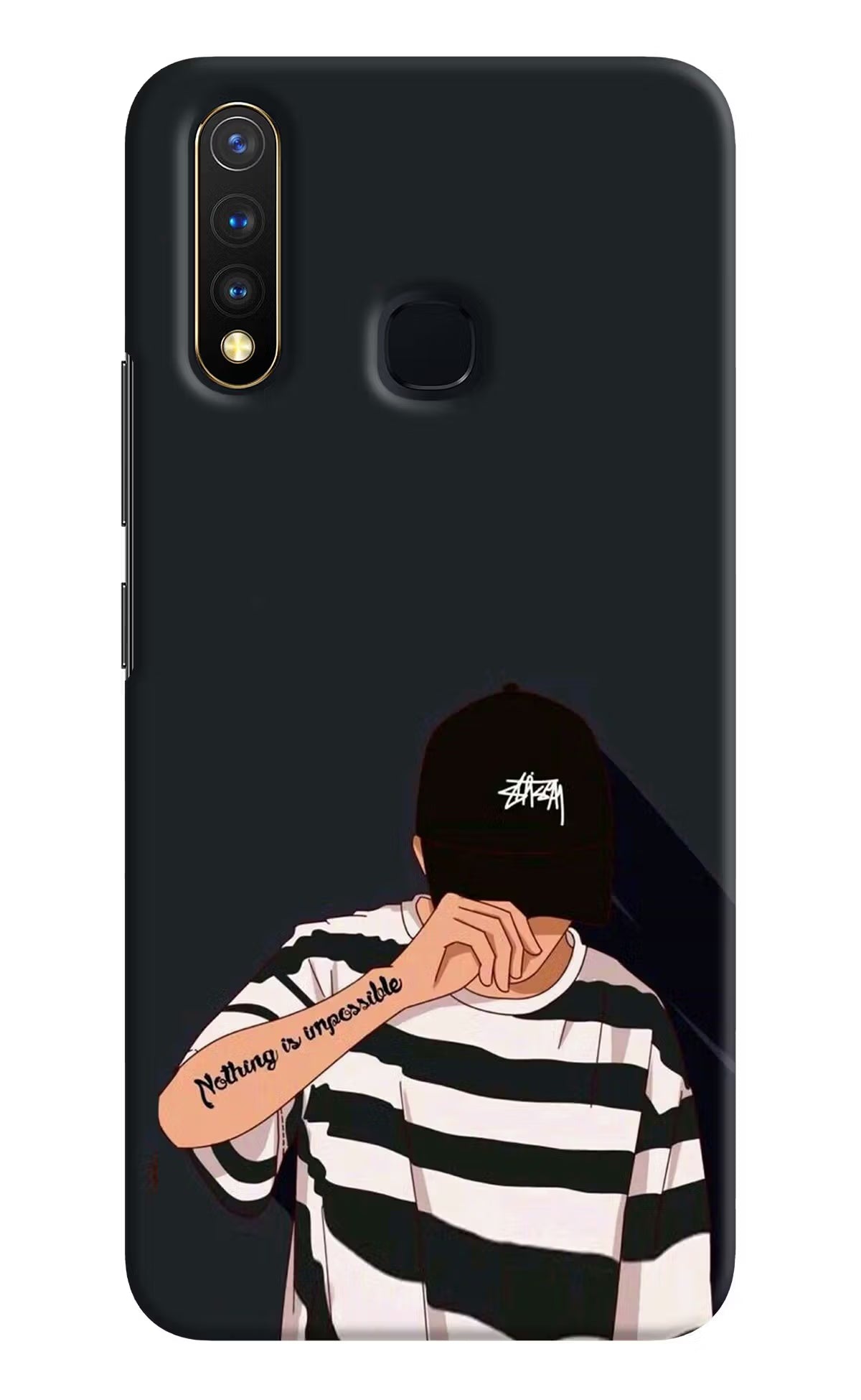 Aesthetic Boy Vivo Y19/U20 Hard Case Back Cover by Casekaro