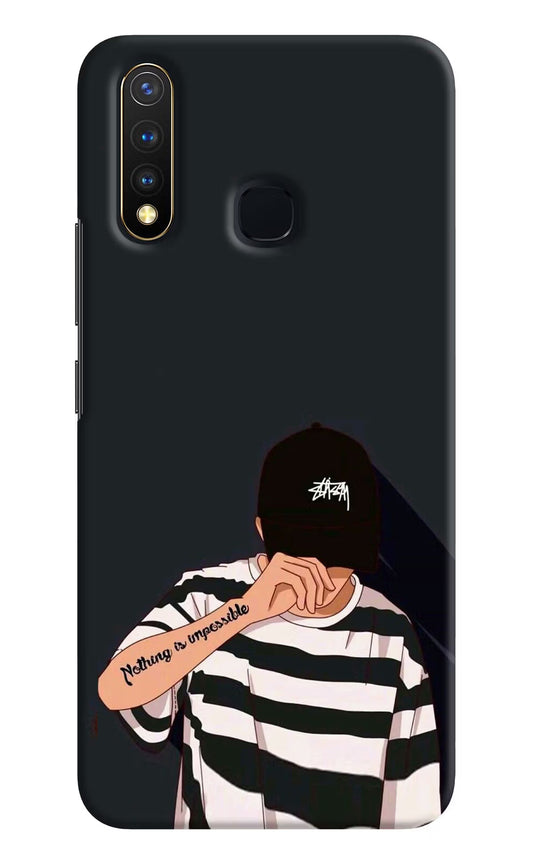 Aesthetic Boy Vivo Y19/U20 Hard Case Back Cover by Casekaro