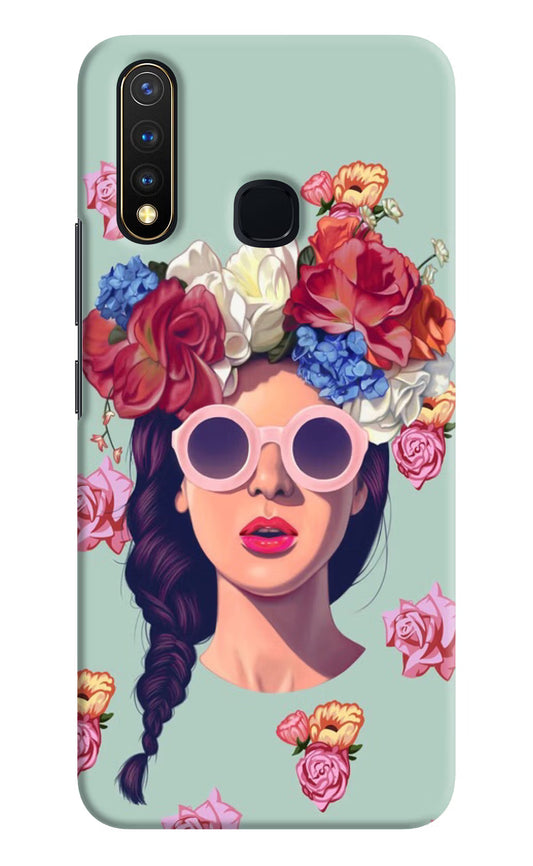 Pretty Girl Vivo Y19/U20 Hard Case Back Cover by Casekaro