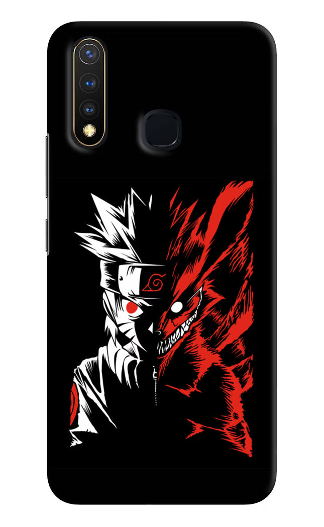 Naruto Two Face Vivo Y19/U20 Hard Case Back Cover by Casekaro