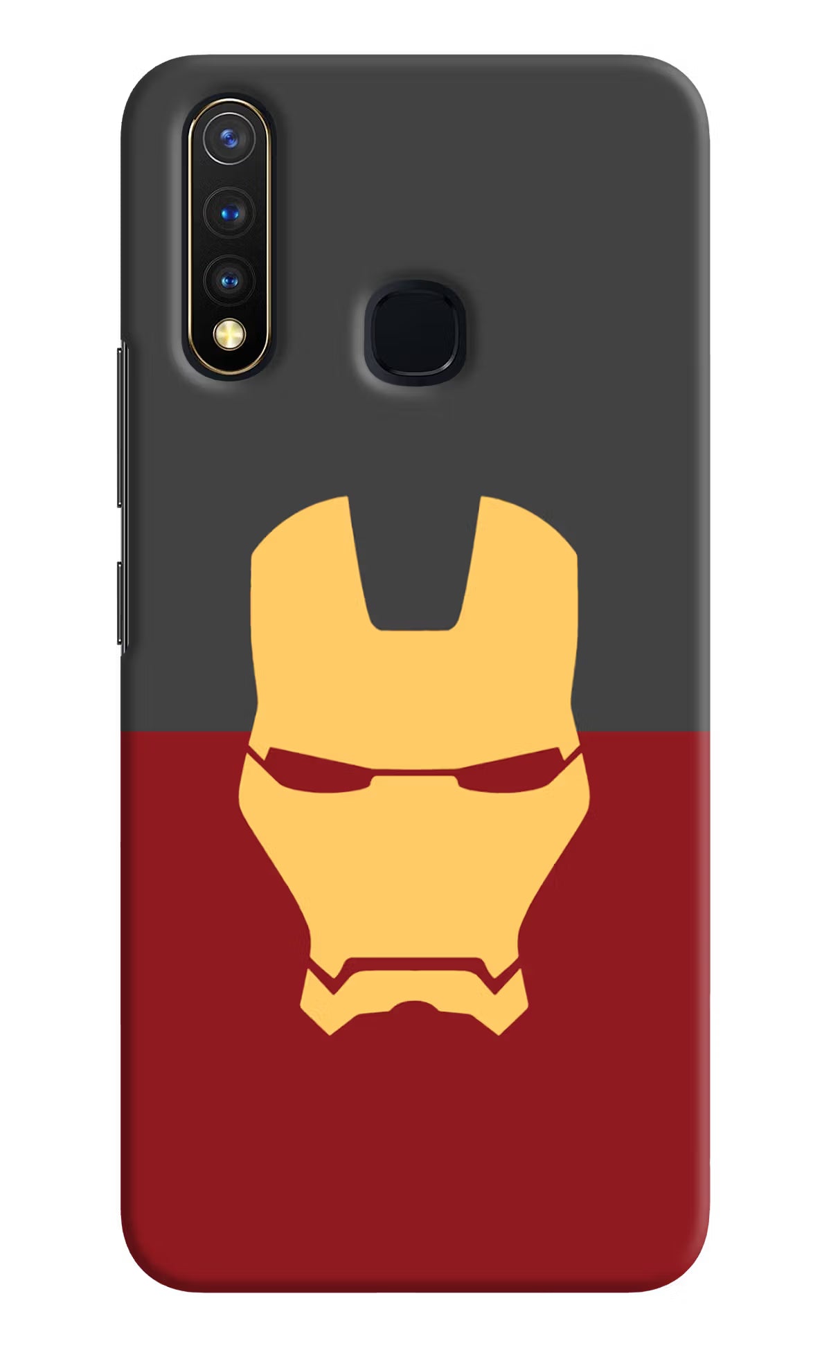 Ironman Vivo Y19/U20 Hard Case Back Cover by Casekaro