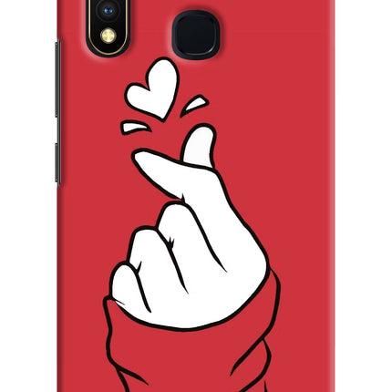 Korean Love Sign Vivo Y19/U20 Hard Case Back Cover by Casekaro