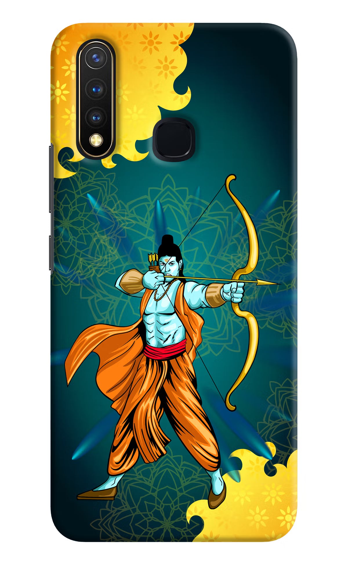 Lord Ram - 6 Vivo Y19/U20 Hard Case Back Cover by Casekaro