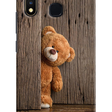 Teddy Wooden Vivo Y19/U20 Hard Case Back Cover by Casekaro