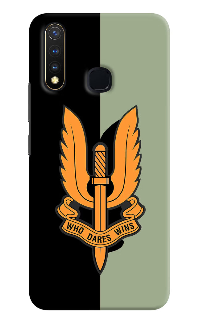 Balidan Logo Vivo Y19/U20 Hard Case Back Cover by Casekaro
