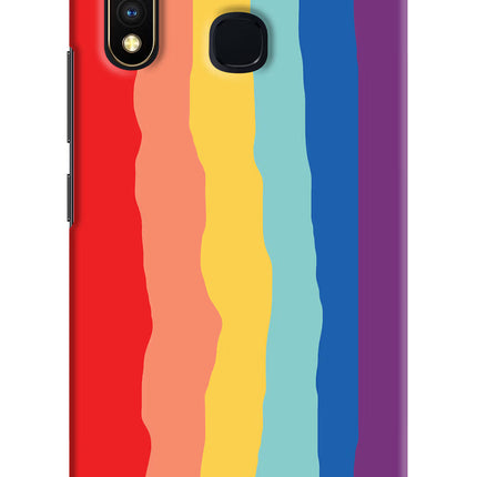 Rainbow Vivo Y19/U20 Hard Case Back Cover by Casekaro