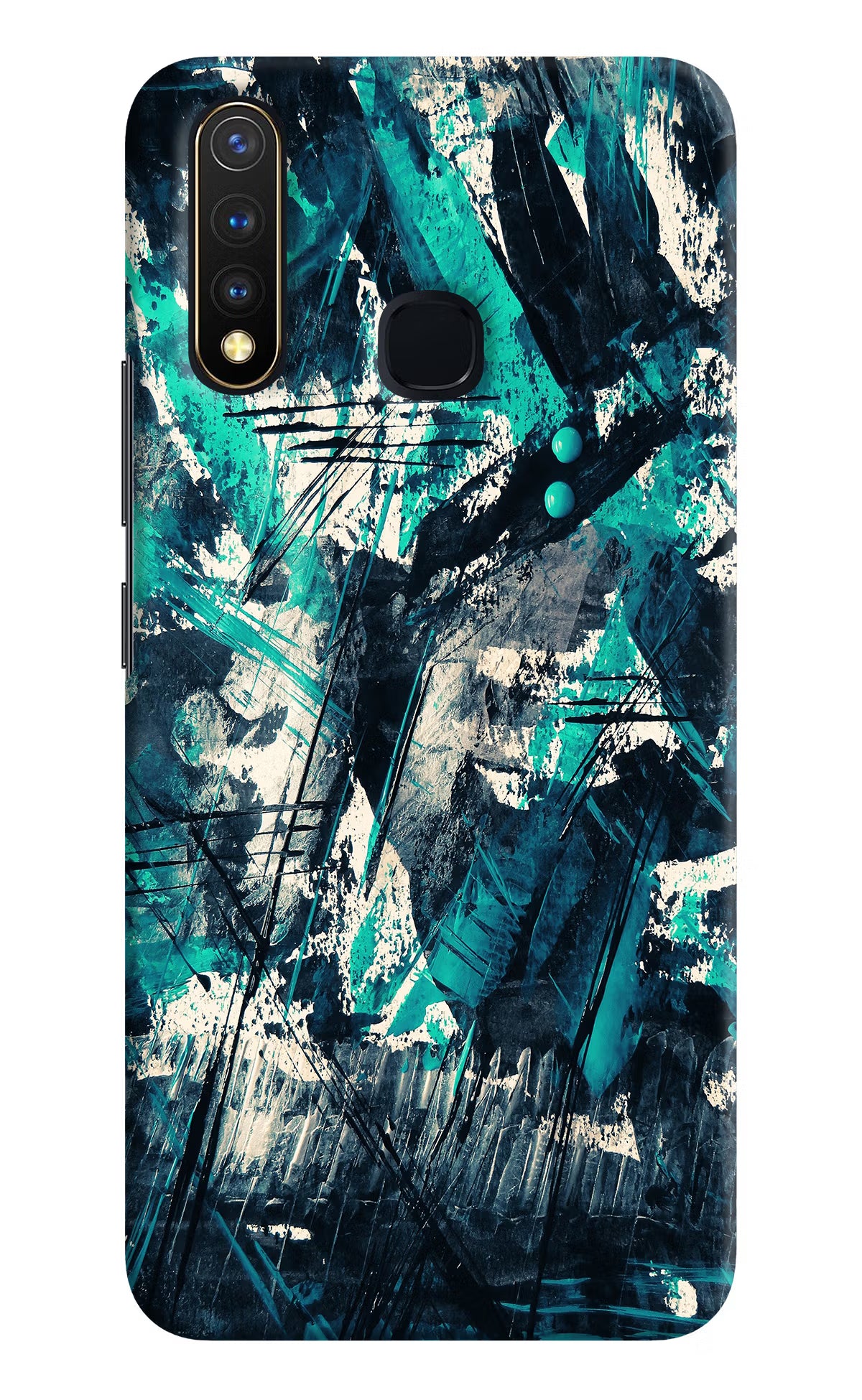 Artwork Vivo Y19/U20 Hard Case Back Cover by Casekaro