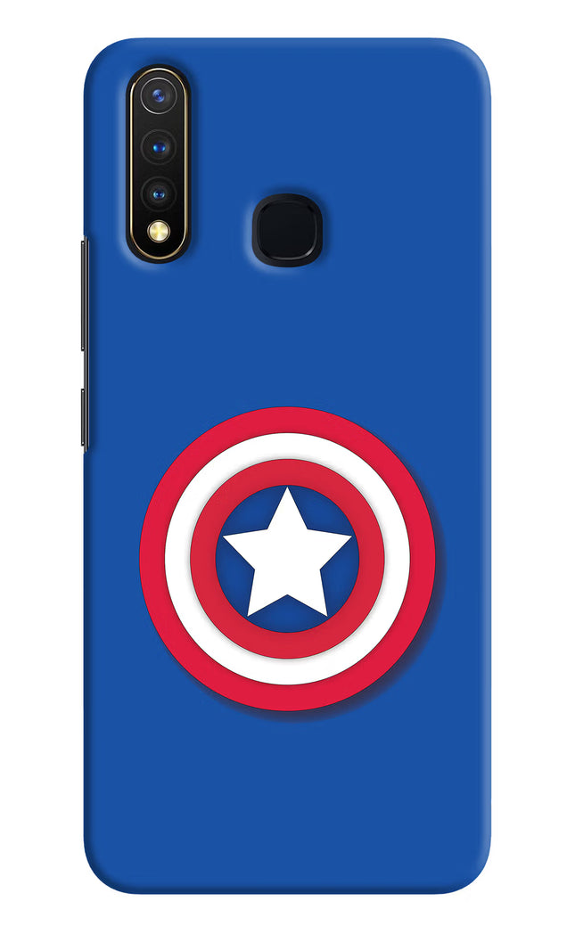 Shield Vivo Y19/U20 Hard Case Back Cover by Casekaro