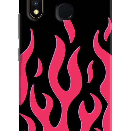 Fire Flames Vivo Y19/U20 Hard Case Back Cover by Casekaro