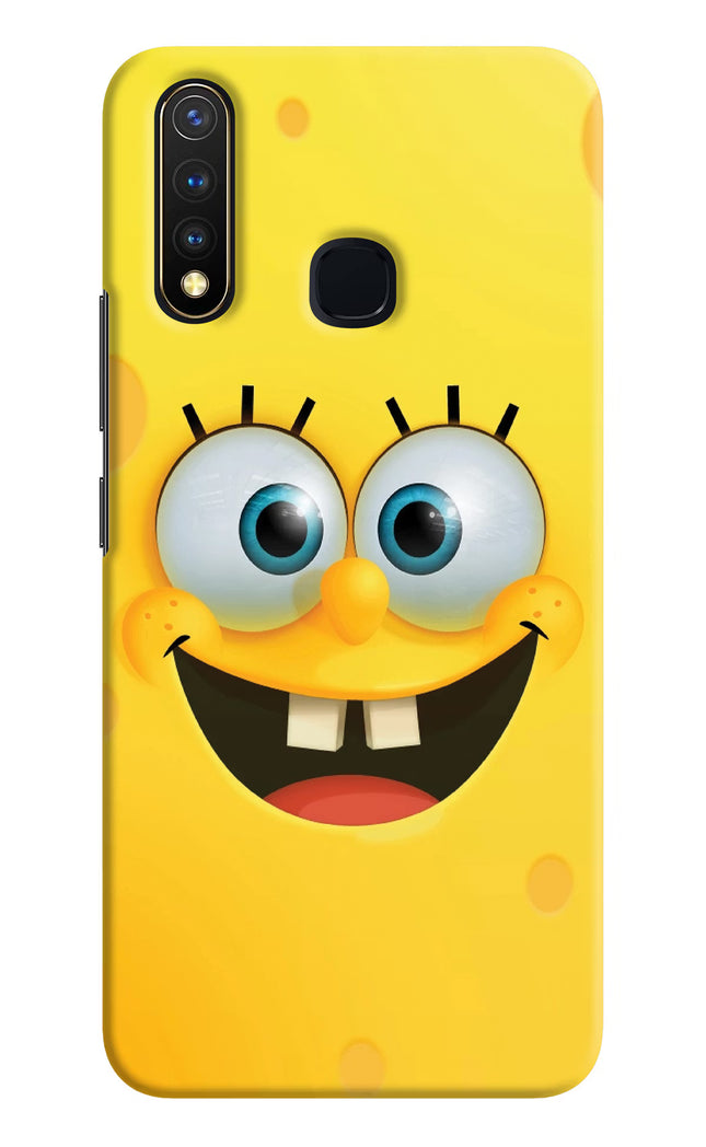 Sponge 1 Vivo Y19/U20 Hard Case Back Cover by Casekaro