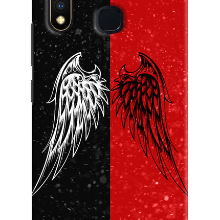 Wings Vivo Y19/U20 Hard Case Back Cover by Casekaro