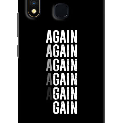 Again Again Gain Vivo Y19/U20 Hard Case Back Cover by Casekaro