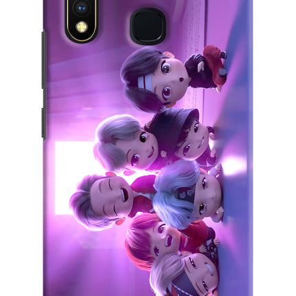BTS Chibi Vivo Y19/U20 Hard Case Back Cover by Casekaro