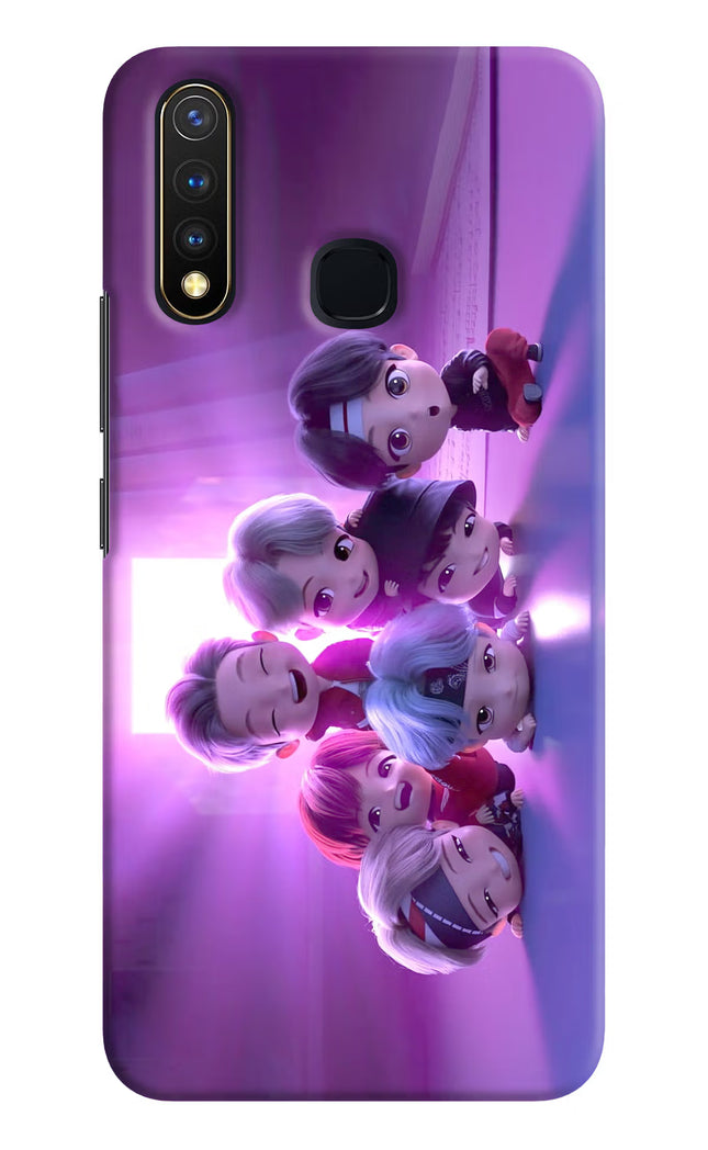 BTS Chibi Vivo Y19/U20 Hard Case Back Cover by Casekaro