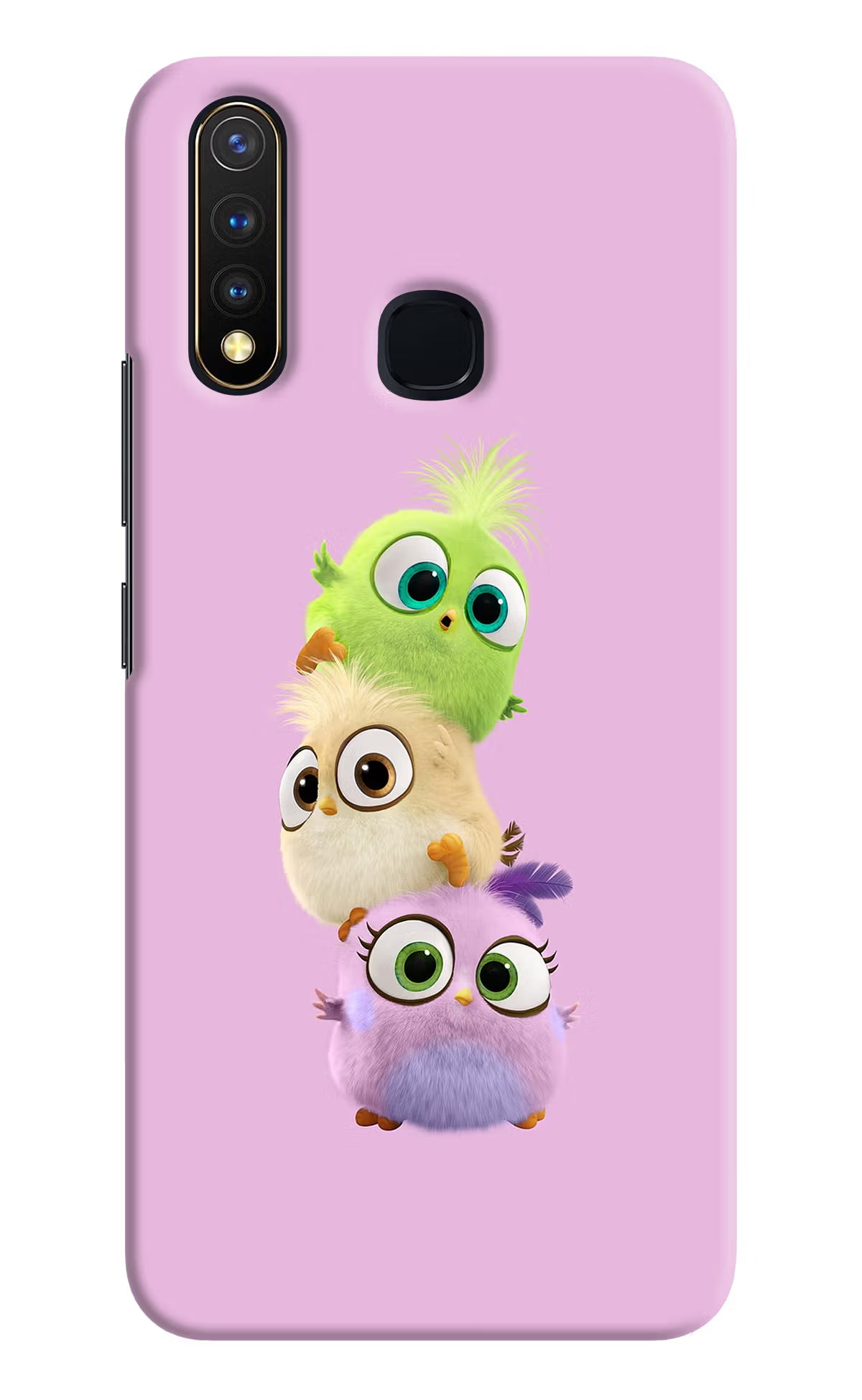 Cute Little Birds Vivo Y19/U20 Hard Case Back Cover by Casekaro