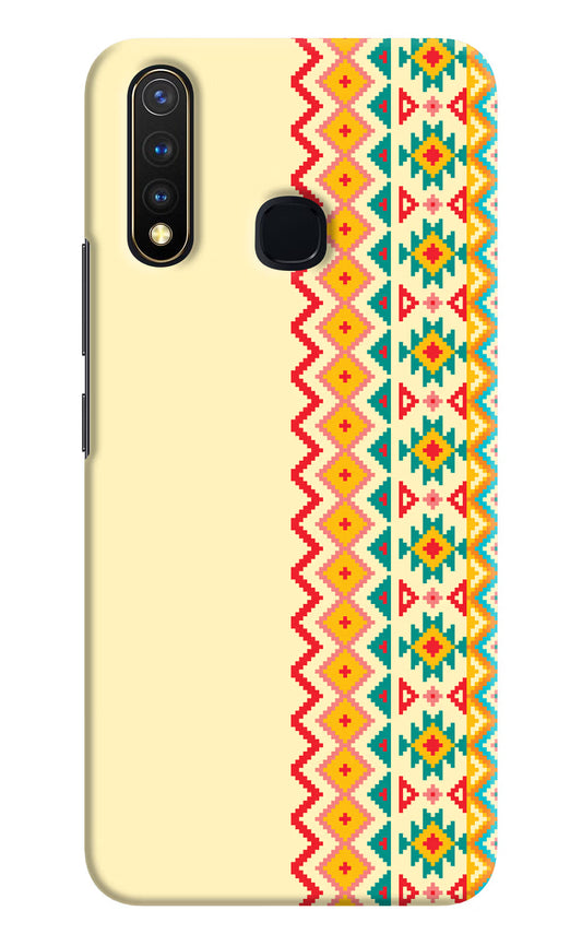 Ethnic Seamless Vivo Y19/U20 Hard Case Back Cover by Casekaro