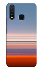 Morning Colors Vivo Y19/U20 Hard Case Back Cover by Casekaro