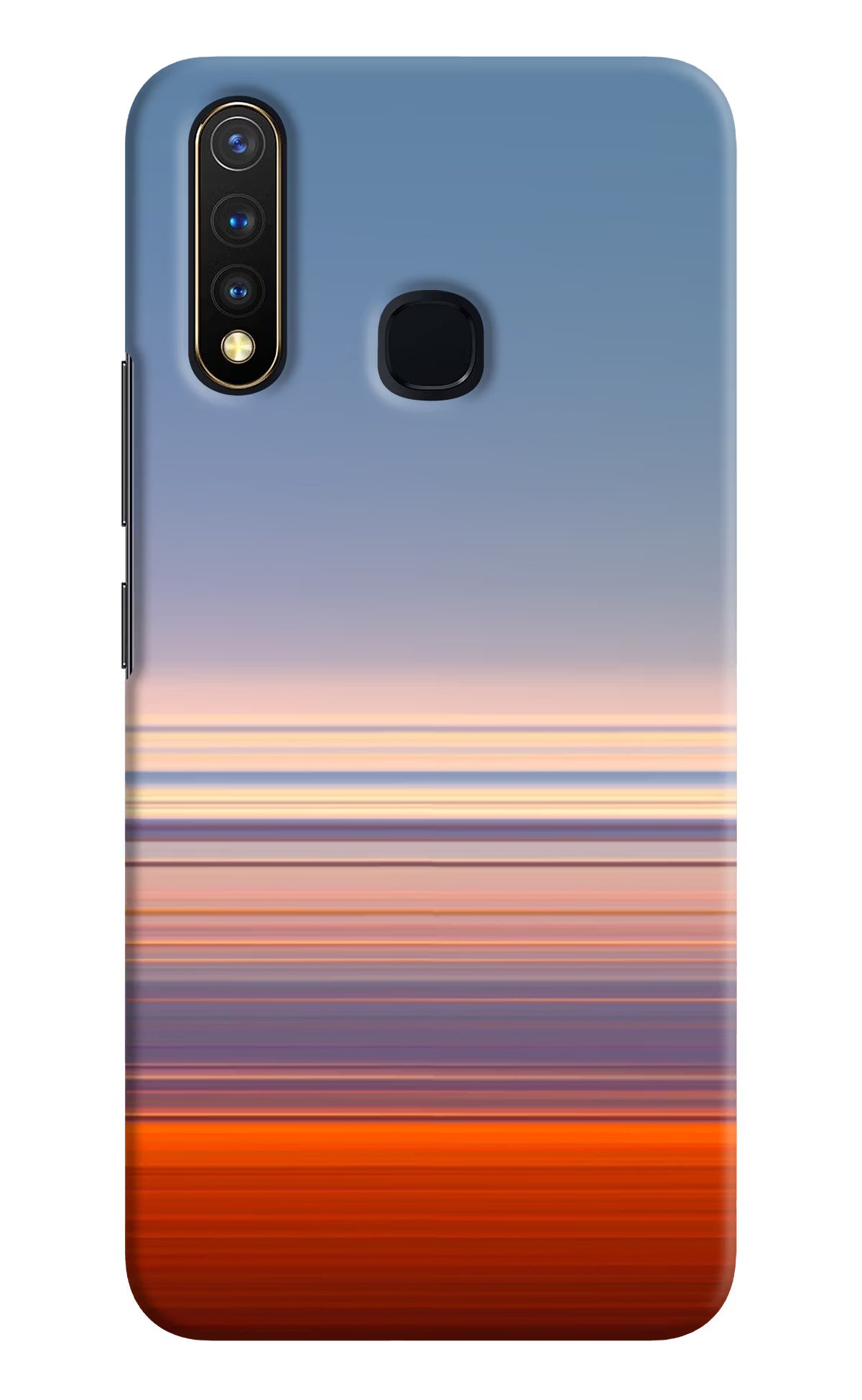 Morning Colors Vivo Y19/U20 Hard Case Back Cover by Casekaro