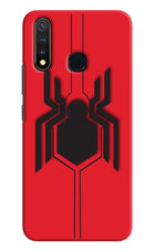 Spider Vivo Y19/U20 Hard Case Back Cover by Casekaro