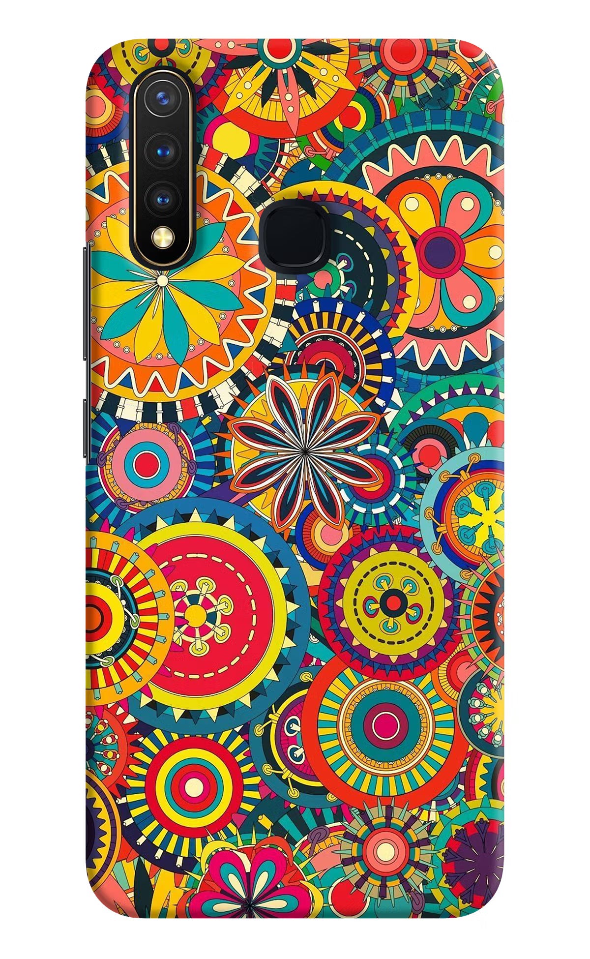 Gol Gol Art Vivo Y19/U20 Hard Case Back Cover by Casekaro