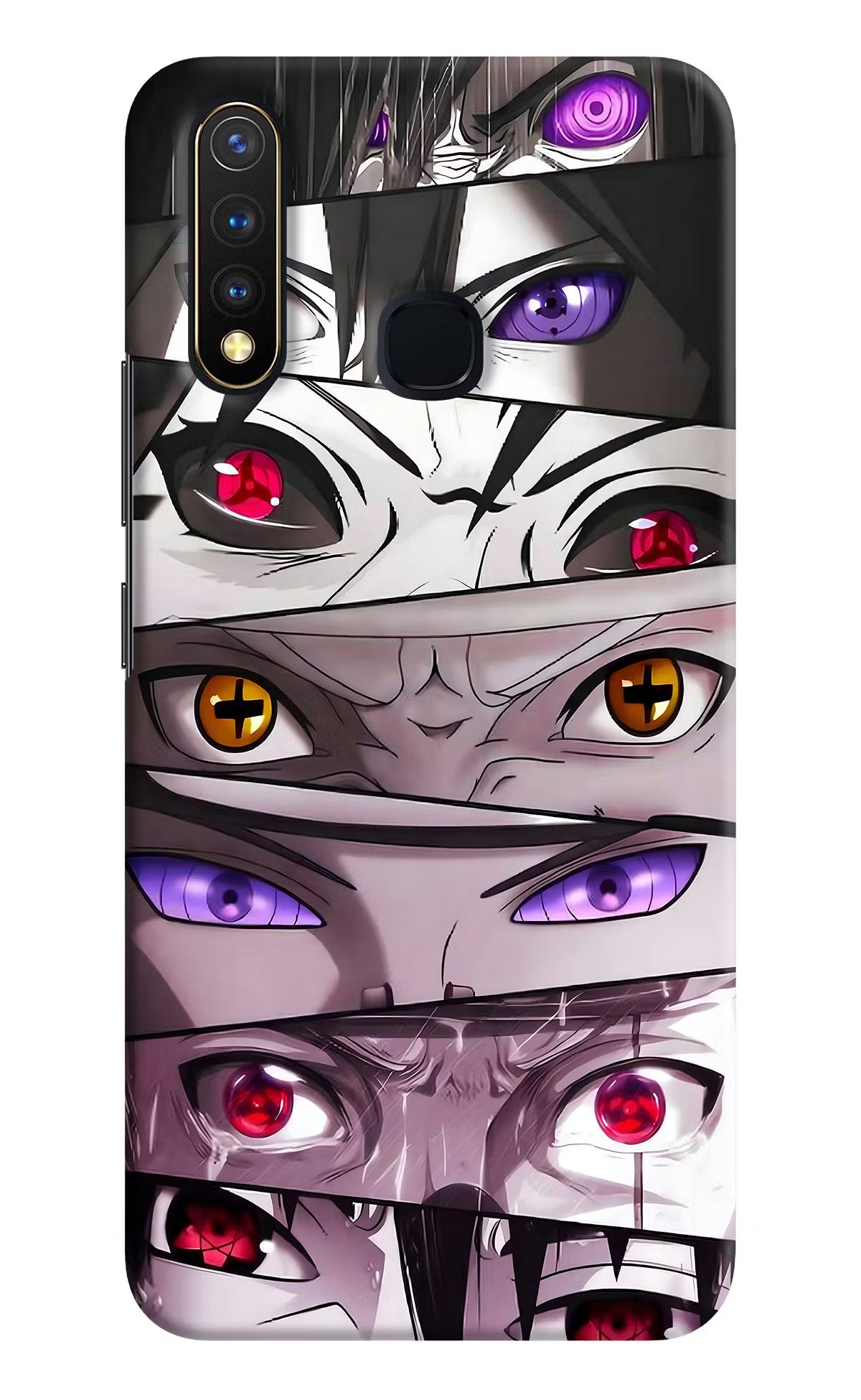 Naruto Anime Vivo Y19/U20 Hard Case Back Cover by Casekaro